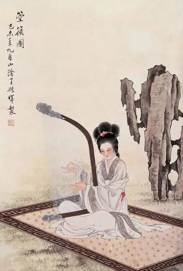 王叔晖她一生未嫁，所画美女，令人心动 第 15 张