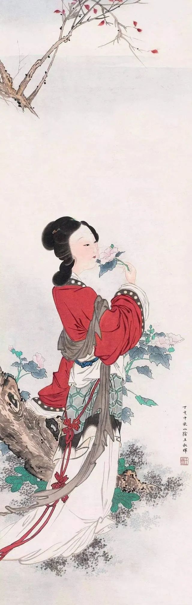 王叔晖她一生未嫁，所画美女，令人心动 第 17 张