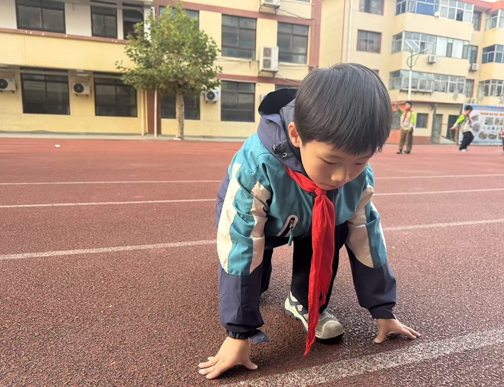 临沂北园路小学东岳校区田径社团风采展示活动圆满举行