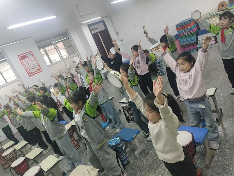 鼓韵飞扬，趣享节奏｜临沂北园路小学东岳校区非洲鼓社团风采